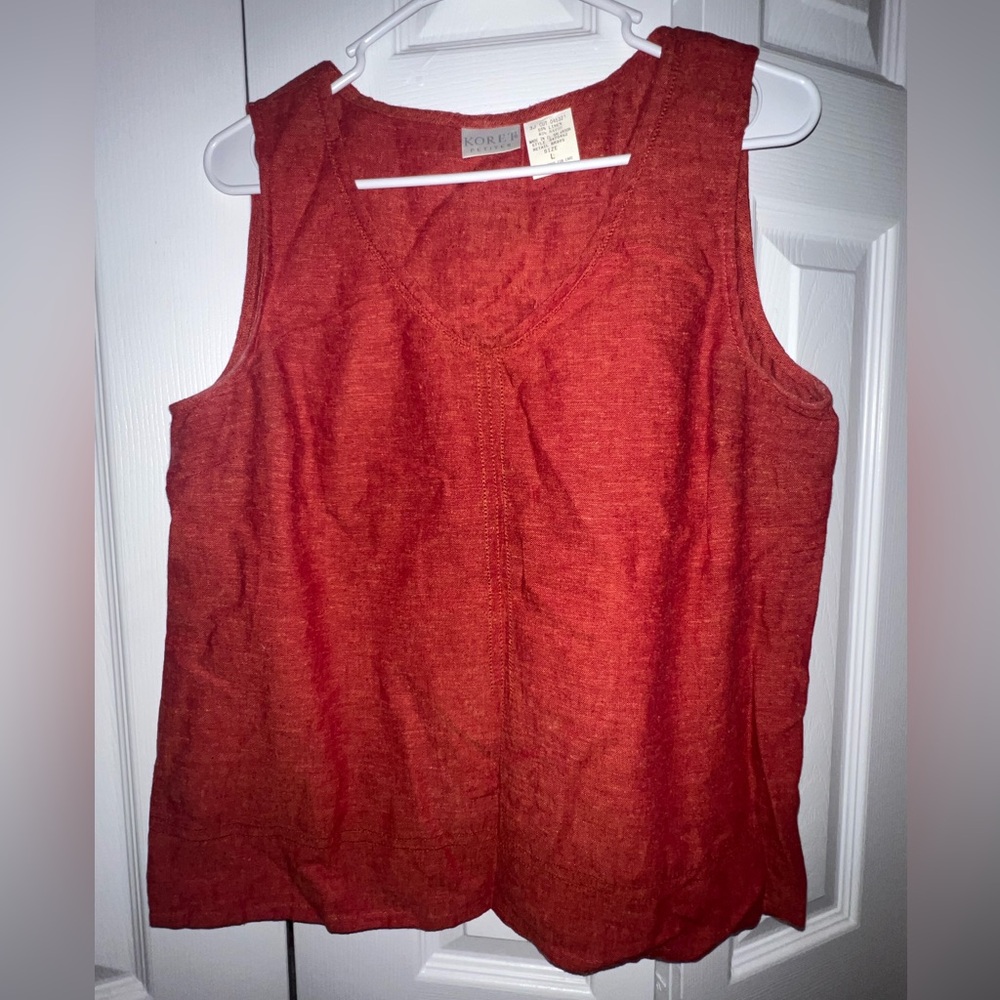 Koret petites blouse size L red for women’s